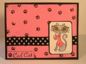 Cards for my Pink Cat class by 
