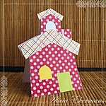 School House Shaped Card by 