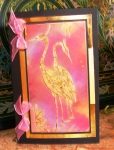 Gold Leafing Cranes by 